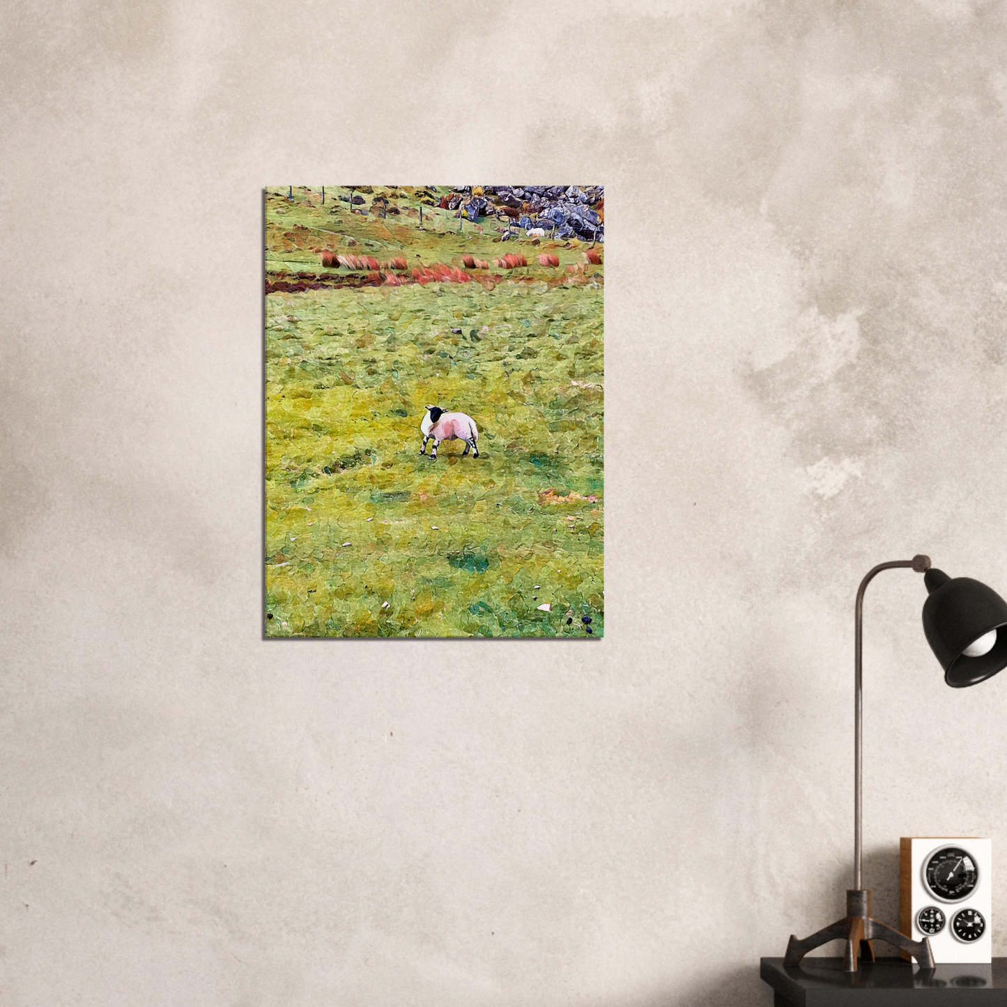 Pentland Hills Lamb Wall Canvas