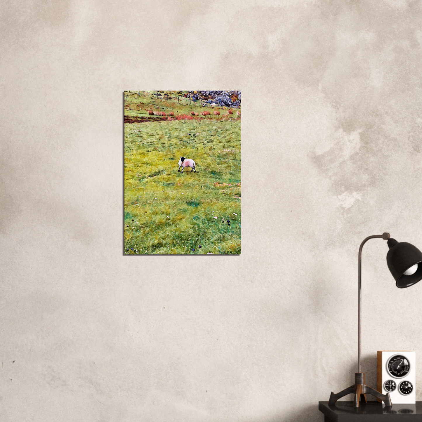 Pentland Hills Lamb Wall Canvas