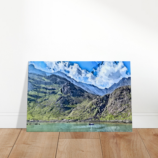 Loch na Cuilce Wall Canvas