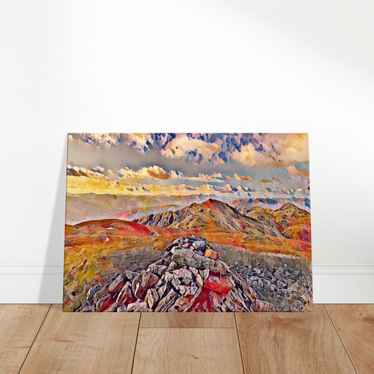 The Tarmachan Ridge Wall Canvas